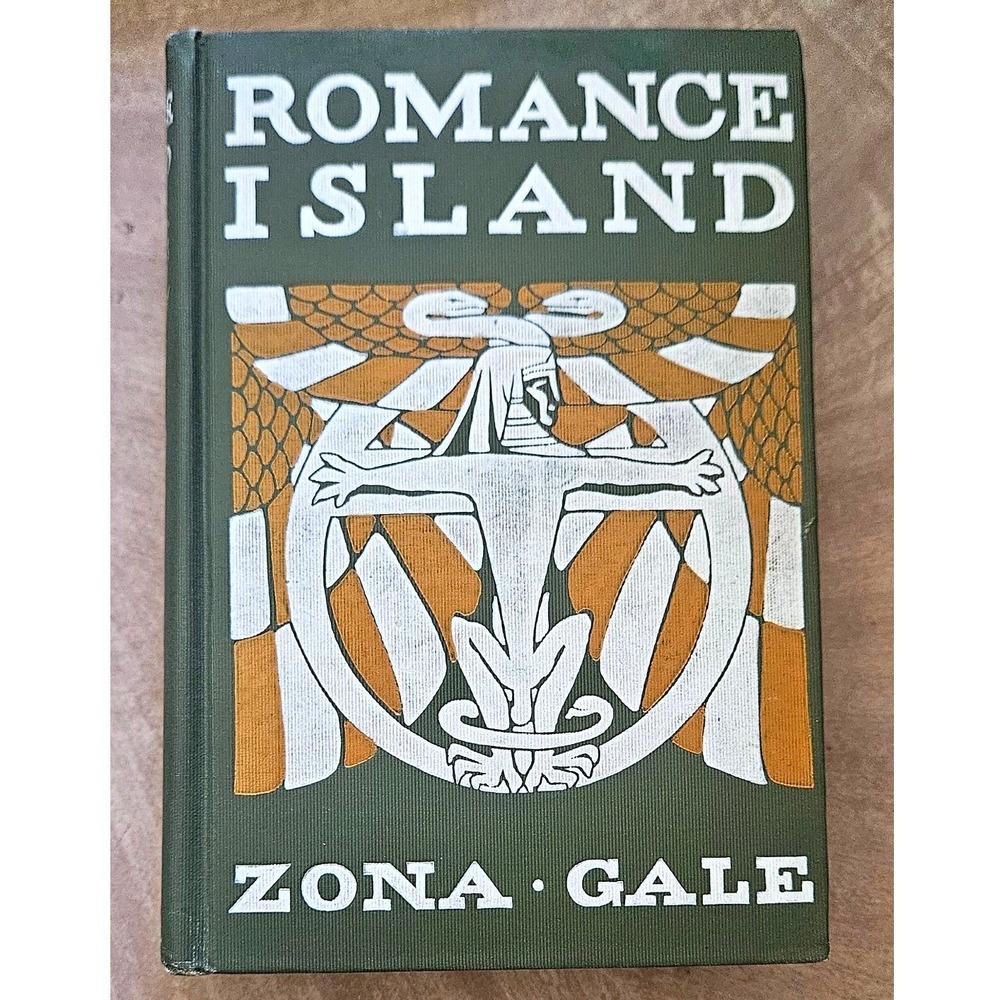 Romance Island Zona Gale 1906 Hardcover Bobbs-Merrill First Edition Art Nouveau
